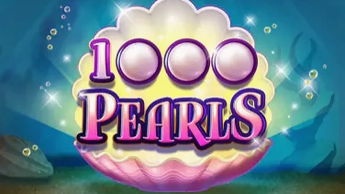 Tampilan visual slot 1000 Pearls dengan tema bawah laut yang memukau
